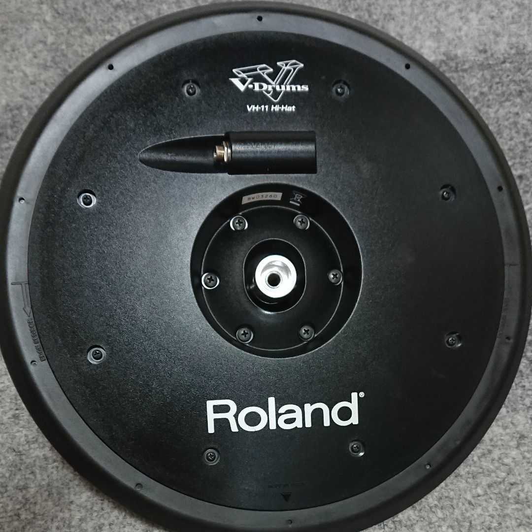 代引可】 美品 後期モデル Roland 電子ドラム VH-11 (4) ハイハット ②