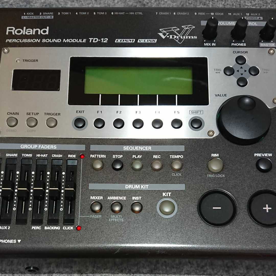 超歓迎好評 ヤフオク! - ほぼ未使用 美品 Roland TD-12 音源