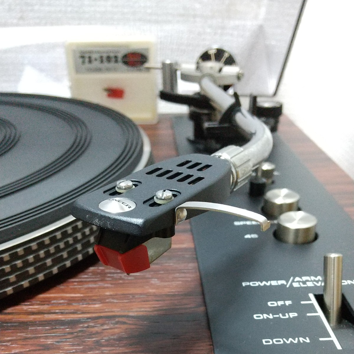ターンテーブル レコードプレイヤー ダイレクトドライブ パイオニア PL