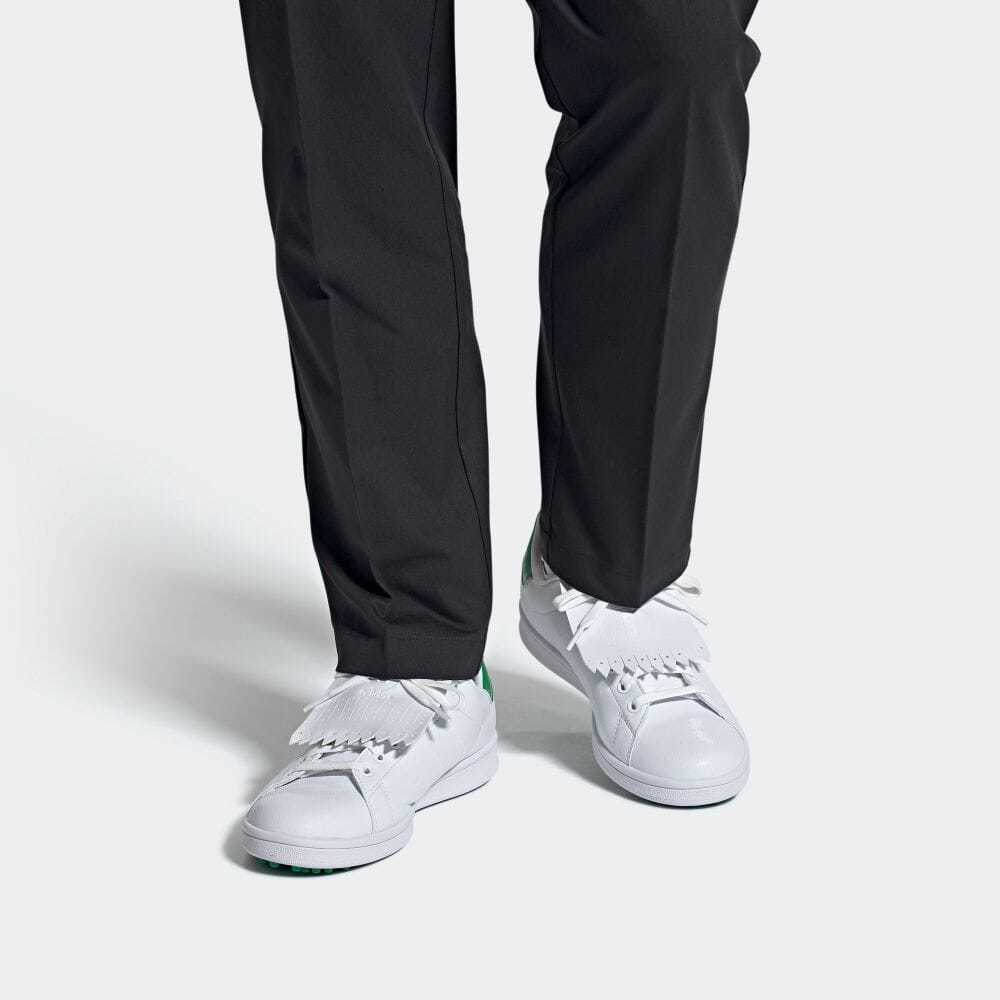 完売品 送料無料 23cm●アディダス スタンスミス ゴルフ adidas STAN SMITH GOLF 白 緑 Q46252 _画像6