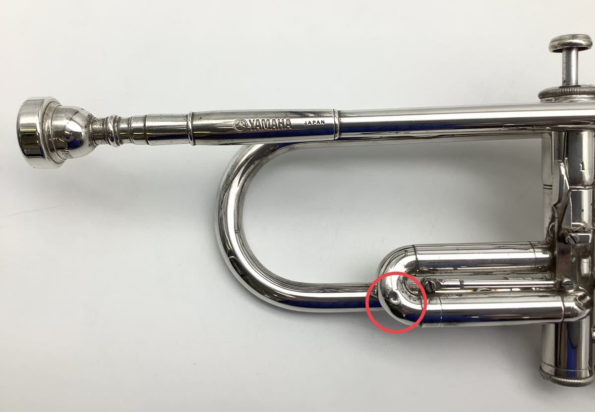 簡単な音出し確認のみ YAMAHA ヤマハ トランペット YTR-739T / マウス