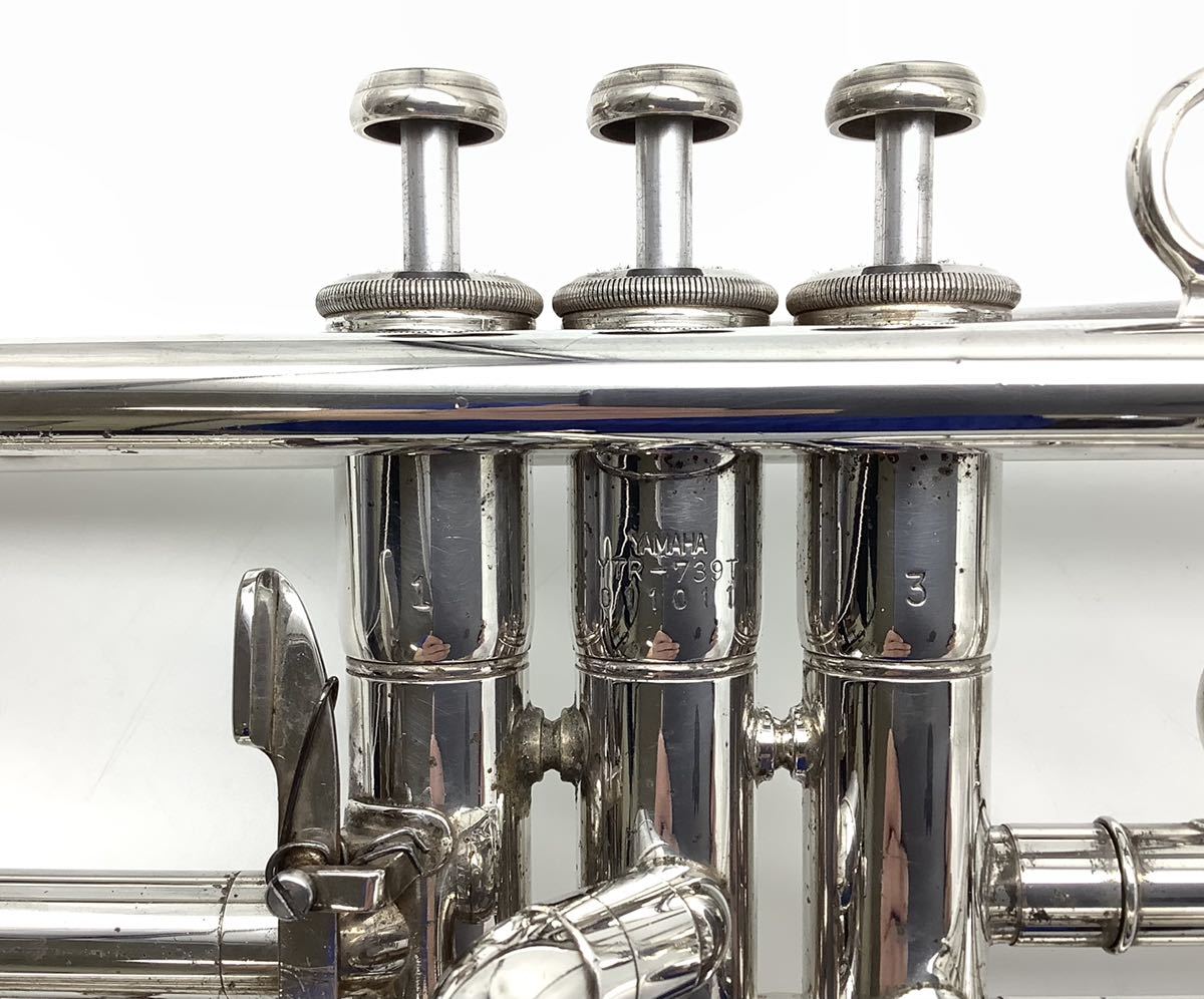 簡単な音出し確認のみ YAMAHA ヤマハ トランペット YTR-739T / マウス