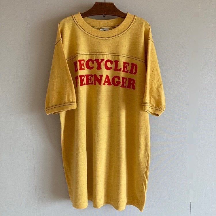 値引きする 希少 珍配色 レアカラー 美品 くすんだイエロー Lサイズ カラーフロッキー USA製 アメリカ製 vintage ビンテージ 70's フットボールT 文字、ロゴ 値引きする 希少 珍配色 レアカラー 美品 くすんだイエロー Lサイズ カラーフロッキー USA製 アメリカ製 vintage ビンテージ 70's フットボールT 文字、ロゴ