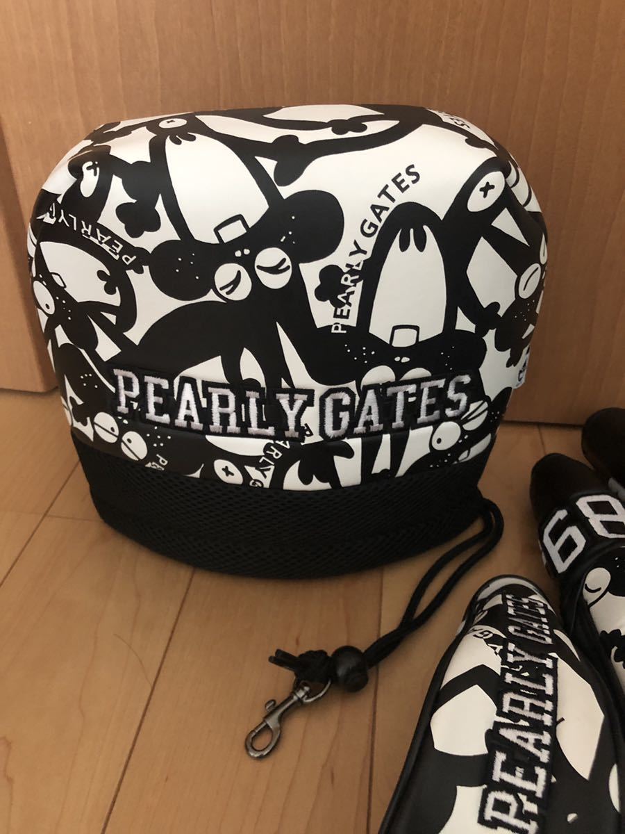 還元祭 ☆激レア 完売品 ゴルフヘッドカバー4点セット パーリーゲイツ