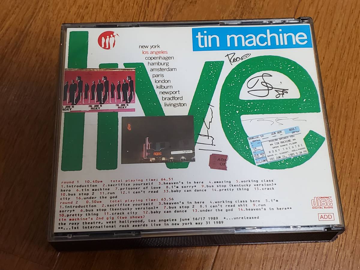 (2CD) Tin Machine*tin* машина / On The Rox David Bowie* David * bow i