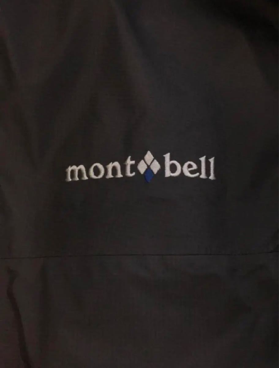 モンベル　mont-bell　ストームクルーザージャケット　L チャコールグレー　 GORETEX レインウェア