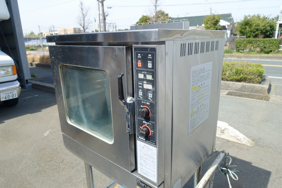  Shizuoka prefecture departure city gas Maruzen business use gas oven MCO-8SB navy blue be comb .n oven 100V A