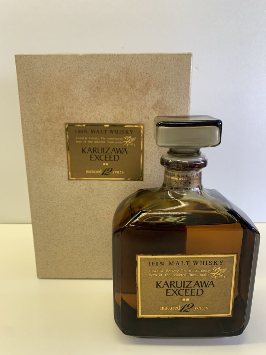 軽井沢 EXCEED エクシード 12年 100% MALT WHISKY モルト ウイスキー