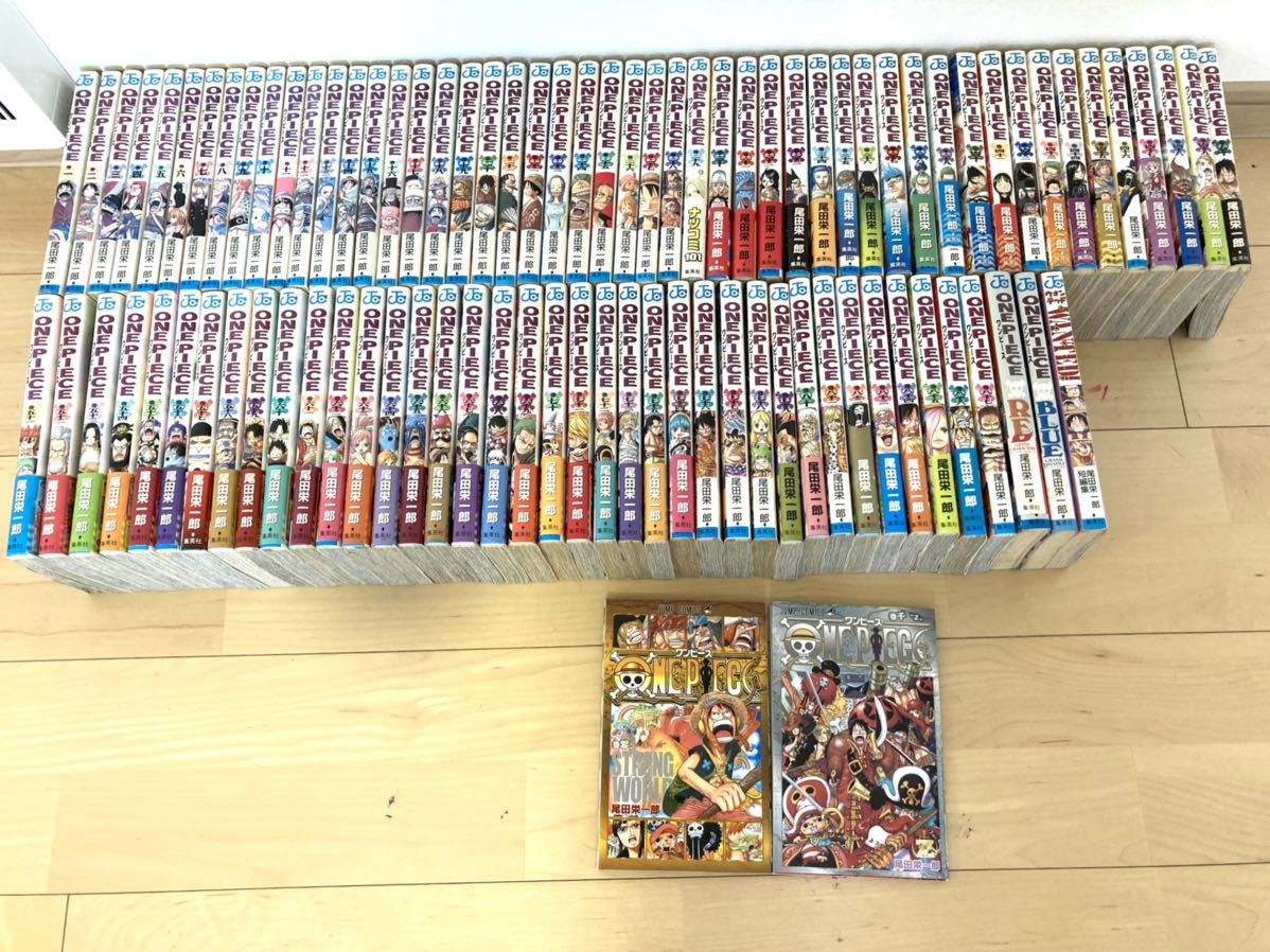 ONE PIECE 尾田栄一郎 ワンピース1〜87巻＋非売品おまけ付 マンガ 漫画