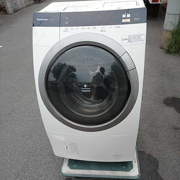 Panasonicパナソニックドラム式洗濯乾燥機 エコナビドラム式洗濯機ななめ2010年女子大生から買い取りNA-VR5600L動作確認済み1円スタート