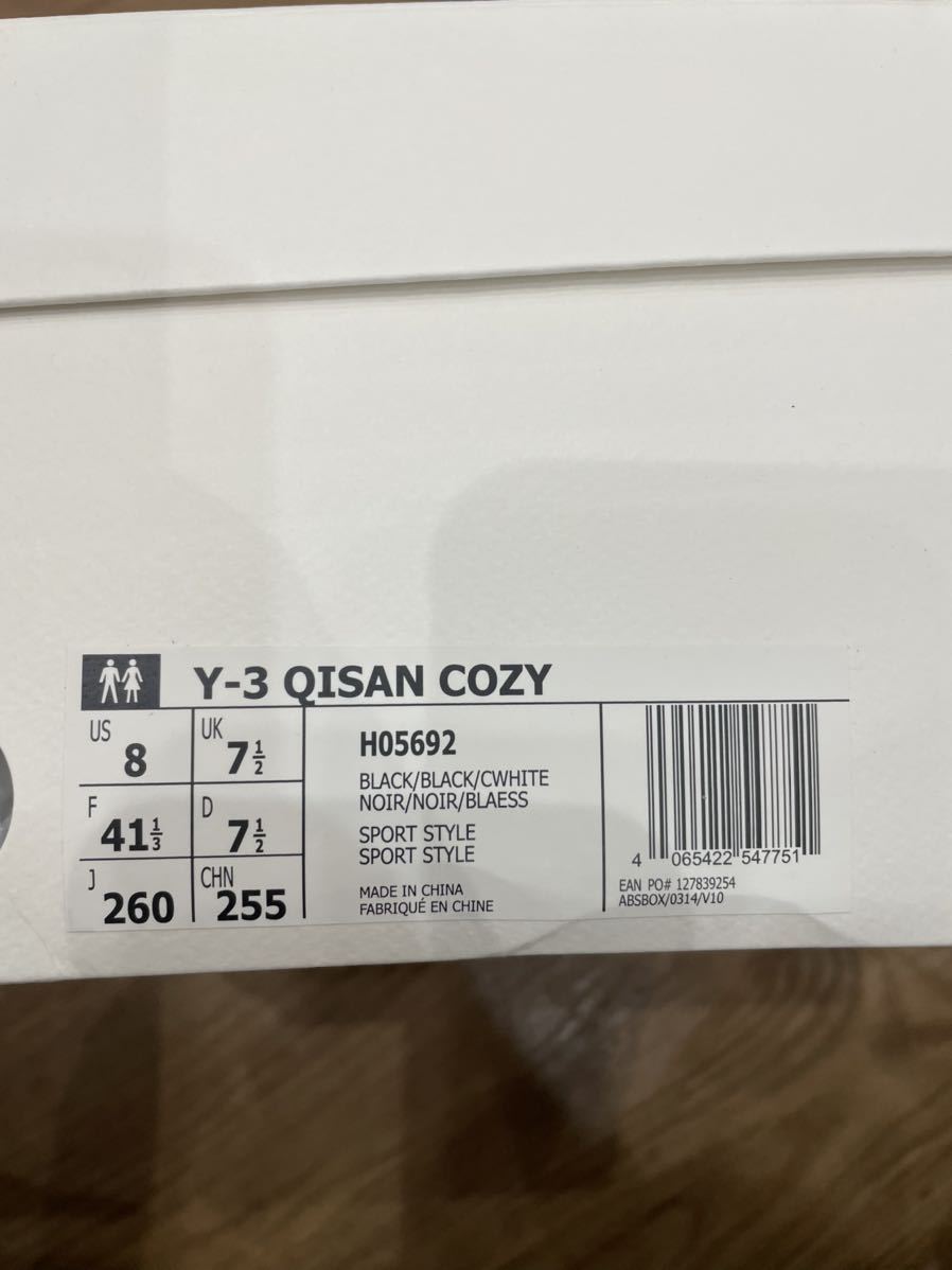 新品　Y-3 QISAN COZY スニーカー　サイズ26_画像3
