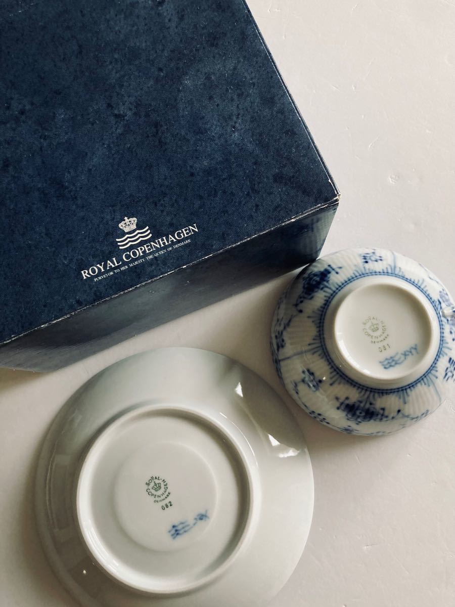 新品◇Royal Copenhagen ロイヤルコペンハーゲン ブルーフルーテッド