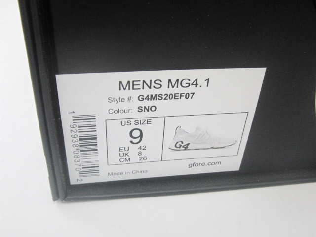 新品！G/FORE Mens MG4.1 Golf Shoes (G4MS20EF07) 9.0 (26.0cm)_画像7