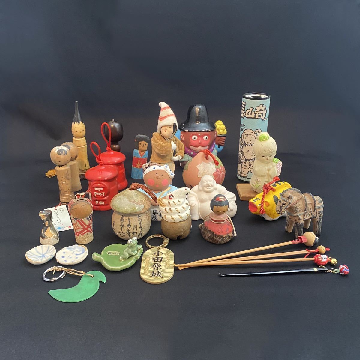 昭和レトロ 郷土玩具 民芸 かわりこけし 布人形 ミニチュア 伝統工芸品
