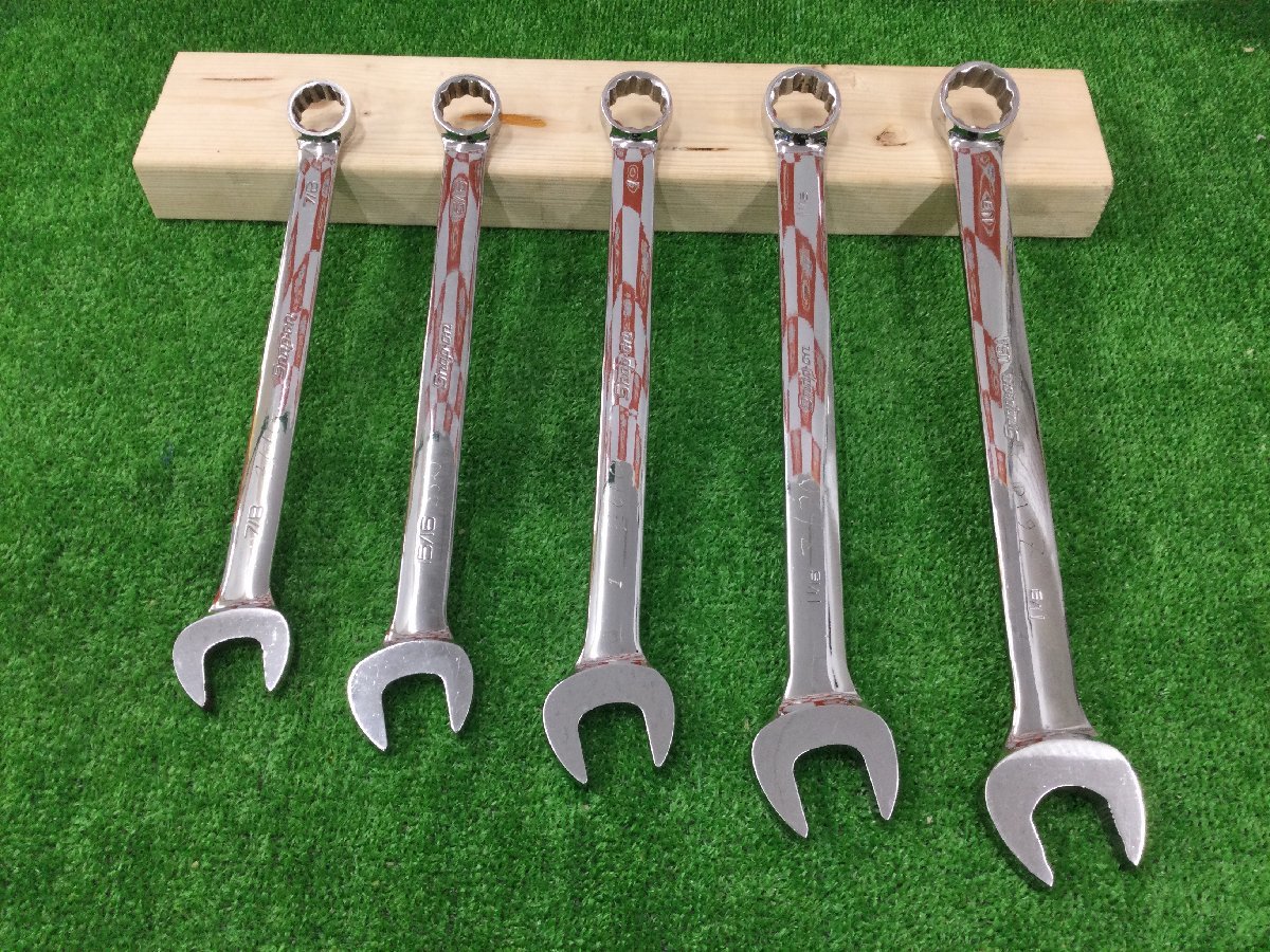領収書発行可】☆Snap-on/スナップオン コンビネーションスパナ5本