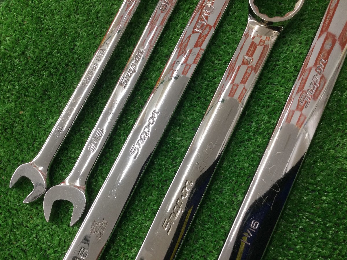 領収書発行可】☆Snap-on/スナップオン コンビネーションスパナ6本