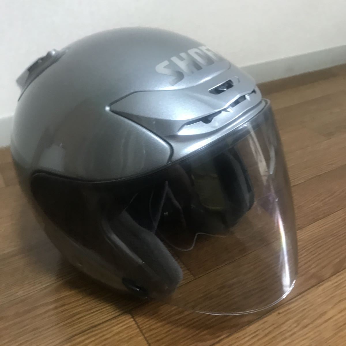 ショウエイSHOEI J-FORCE2 Lサイズ ディープシルバー Jフォース2 昭栄