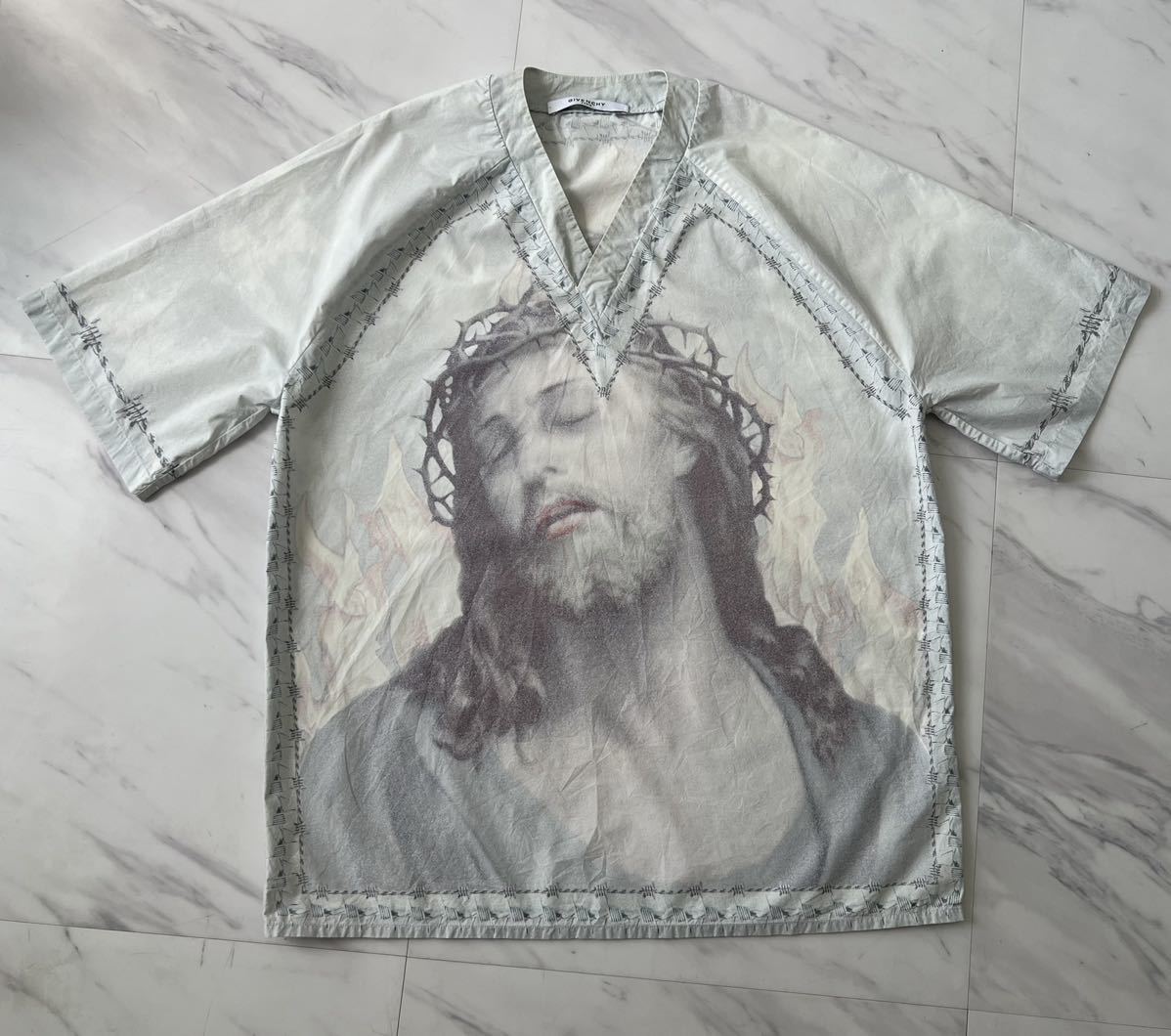 幻 激レア 希少 名作 GIVENCHY Riccardo Tisci 16SS 半袖 ジーザス