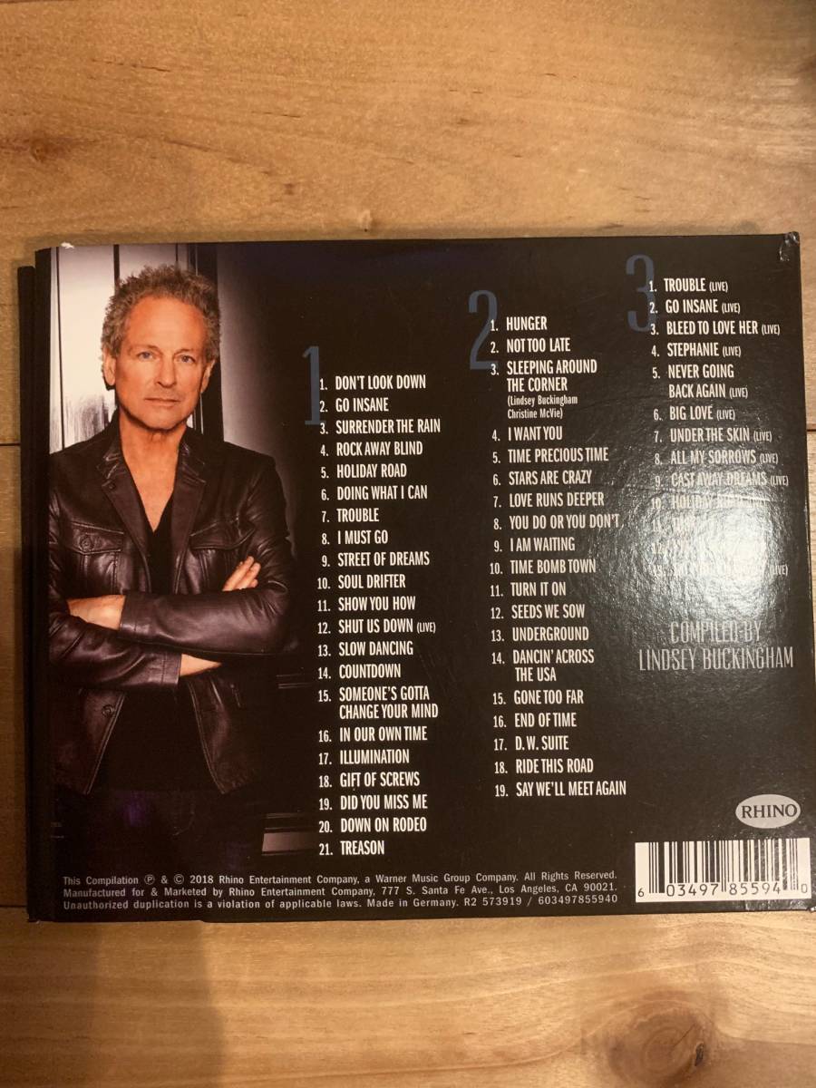 ３枚組 SOLO ANTHOLOGY: THE BEST OF LINDSEY BUCKINGHAM [3CD] フリートウッド・マック fleetwood mac_画像2