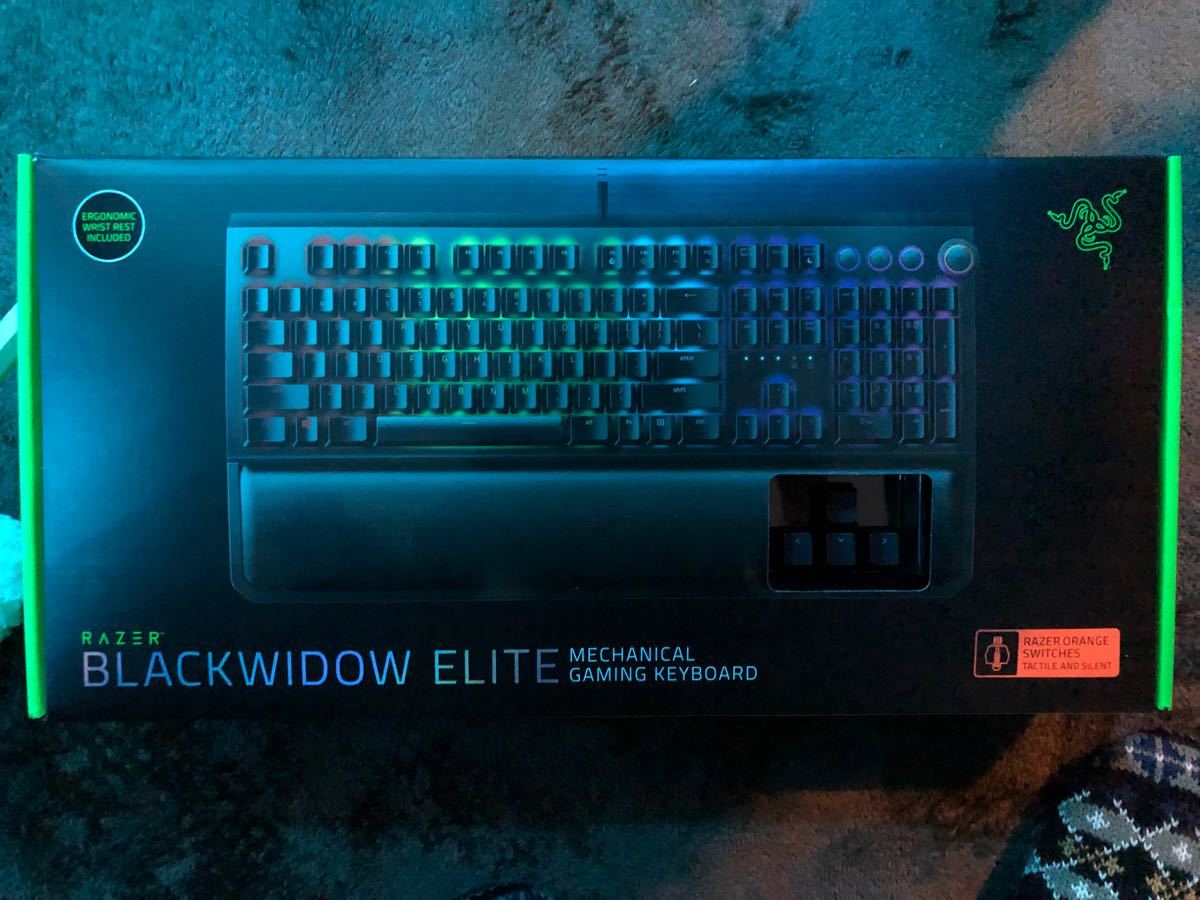 Razer BlackWidow Elite JP Orange Switch メカニカルゲーミング 