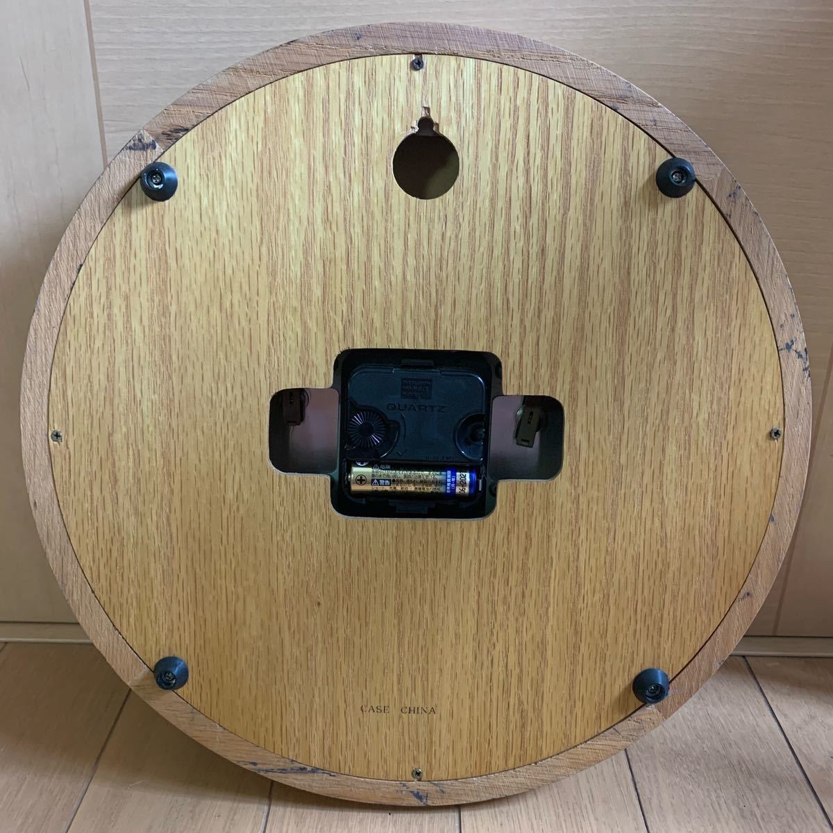 L.L.Bean Weather Station Wooden WALL CLOCK 壁掛け時計 L.L.Bean Weather Station Wooden WALL CLOCK 壁掛け時計