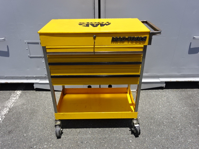 mactools 大型カート 黄色-