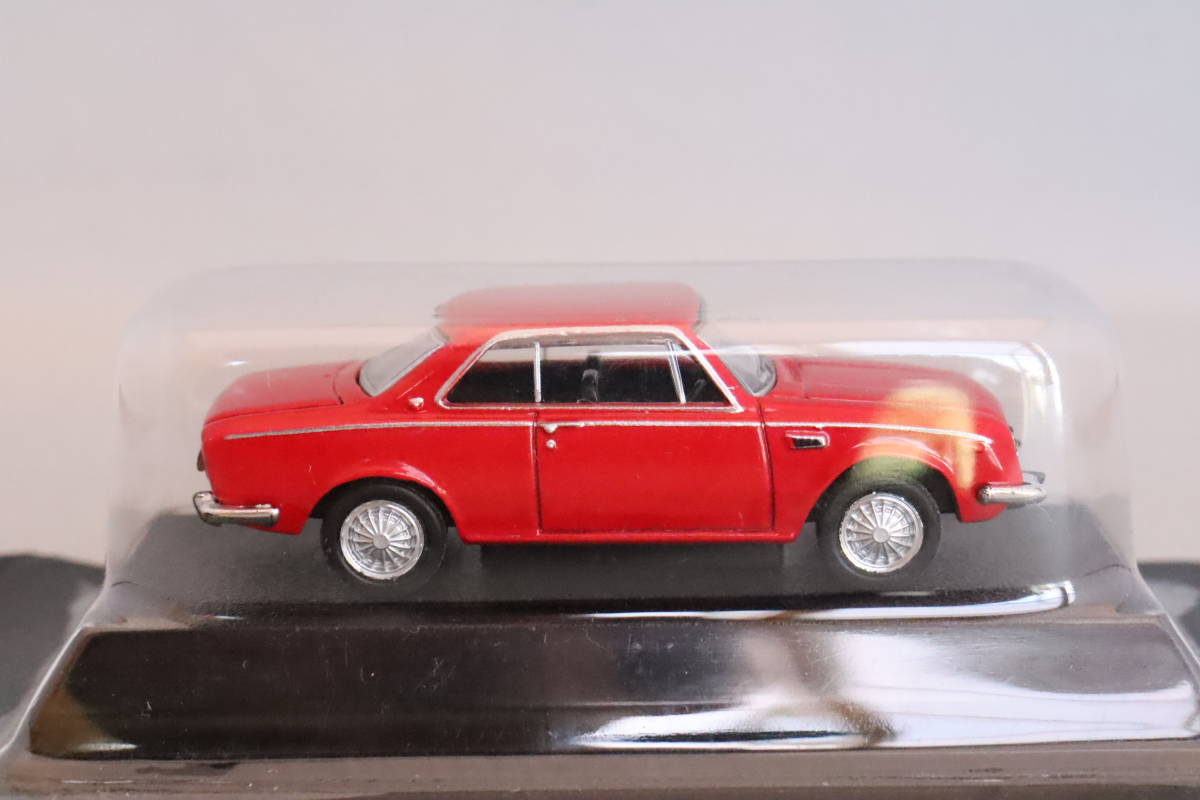 コナミ 絶版名車コレクション トヨタ 1600GT（RT55-M）1967 赤　1/64スケール_画像3
