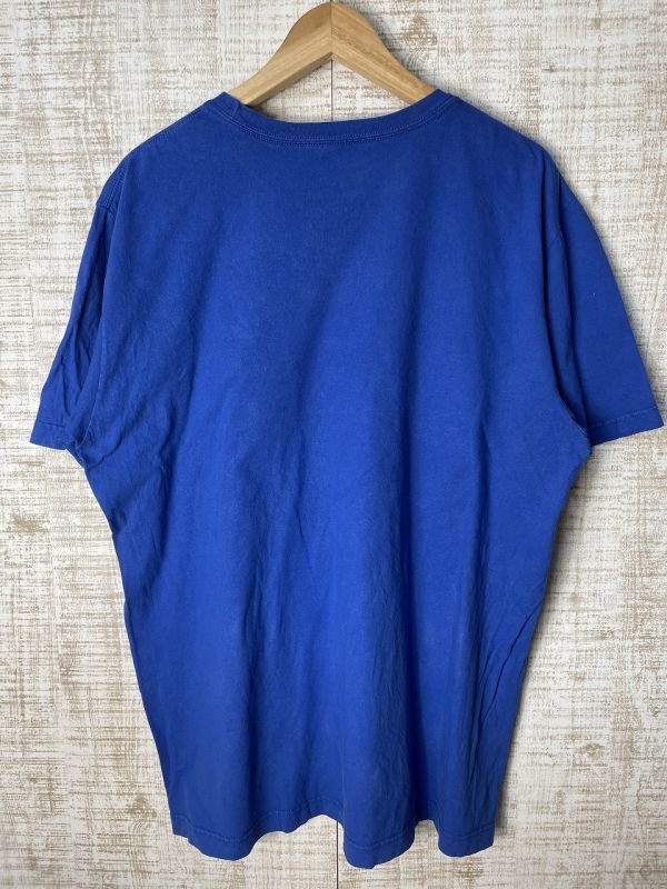 ☆ビッグサイズ US古着 NIKE ナイキ Tシャツ プリント ブルー青【XL】コットン　　　　　◆3508◆_画像3