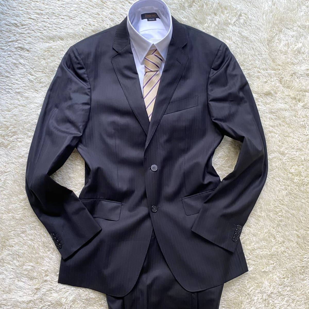 新品同様 ヴェルサーチ コレクション 『圧巻の存在感』 VERSACE スーツ