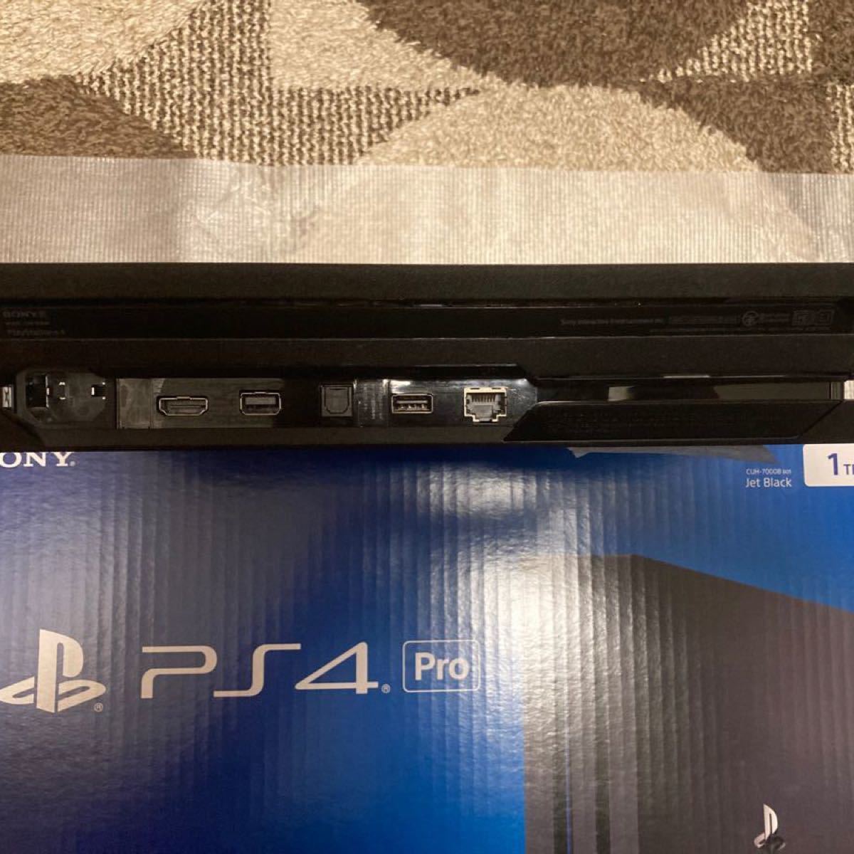 PlayStation4 Pro ジェット・ブラック 1TB CUH-7000BB01 SSD PlayStation4 Pro ジェット・ブラック 1TB CUH-7000BB01 SSD