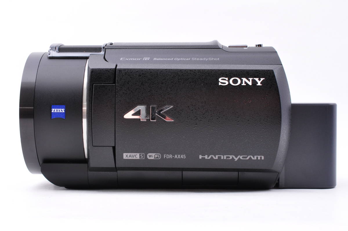 ☆美品☆ SONY ソニー 4Kビデオカメラ FDR-AX45 ブラック 動作確認済み