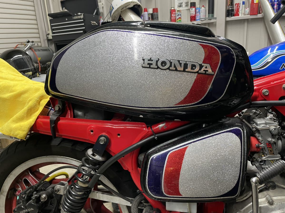 ホーク2 角タンク 外装セット ホーク バブ cbx gs xj サンパチ kh