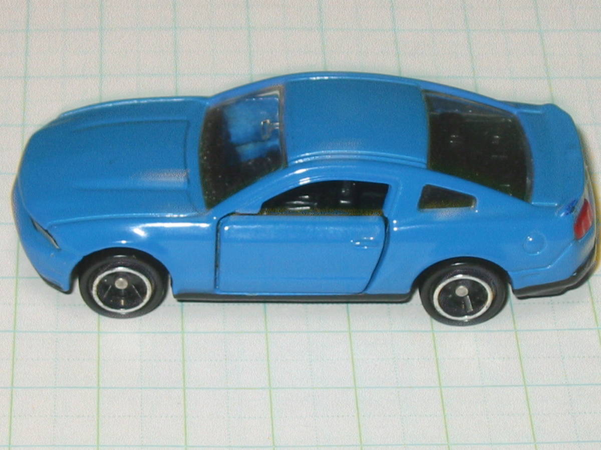 絶版品 トミカ 60 ★フォード マスタング GT V8 FORD MUSTANG GT V8 青色 ブルー ベトナム製 ジャンク品 の画像5