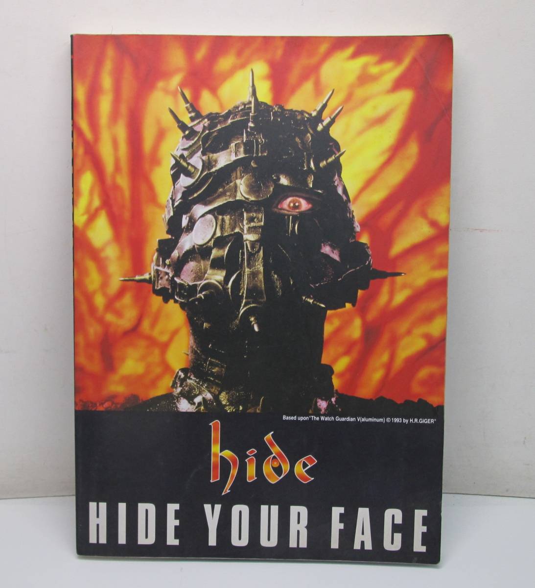 hide HIDE YOUR FACE PHOTO ＆ BAND SCORE 楽譜 1994年 item details