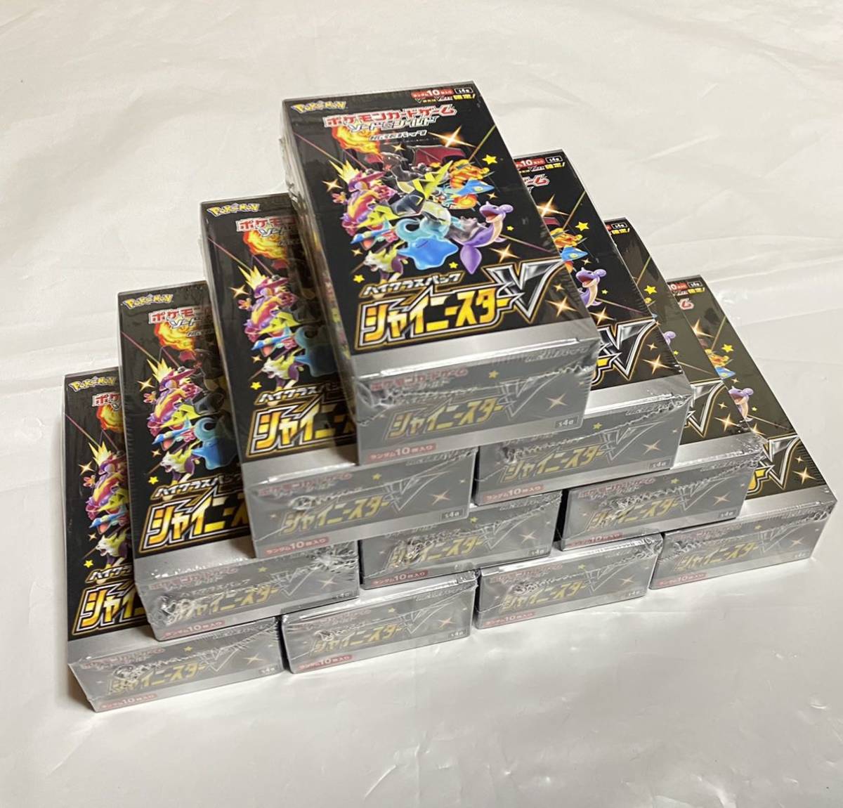 ポケモンカード シャイニースターV シュリンク付き 10BOX - ポケモン