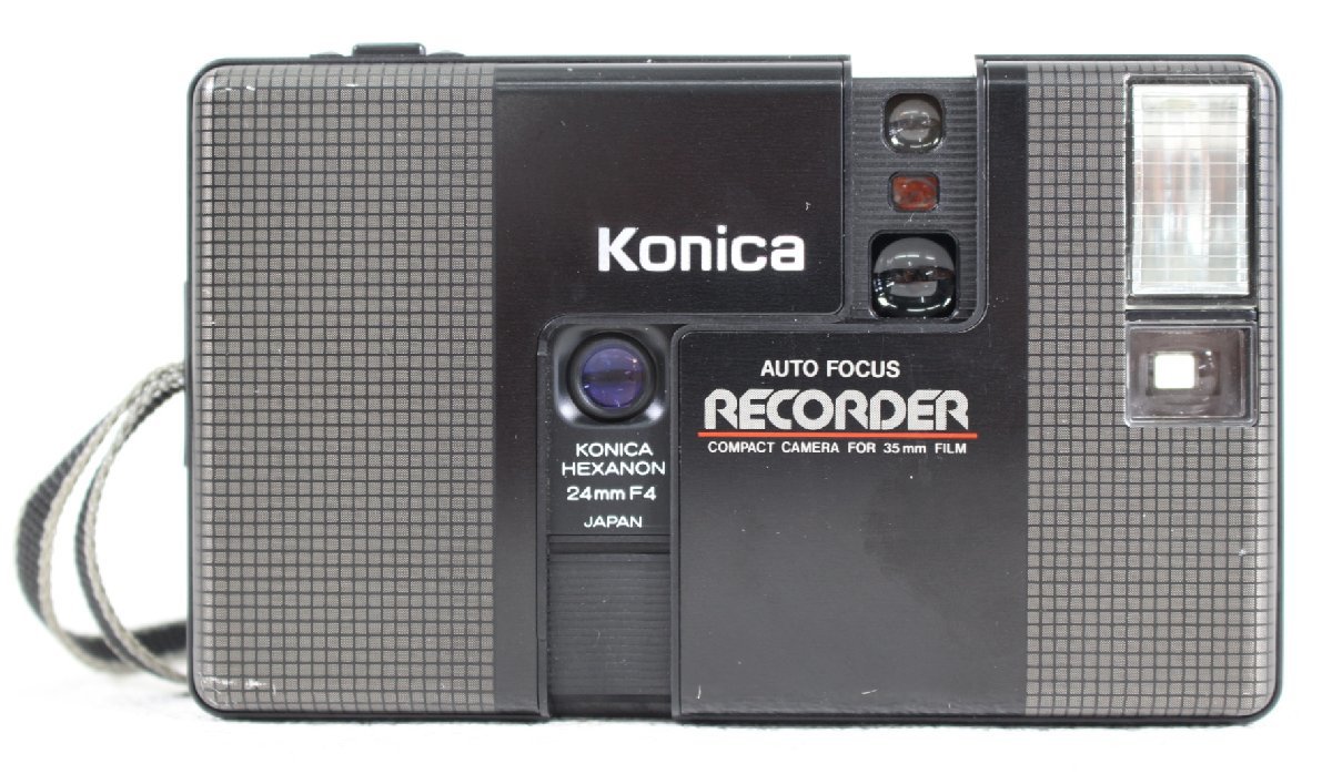 □現状品□ konica コニカ RECORDER レコーダー HEXANON 24mm F4 フィルムカメラ (2711580)