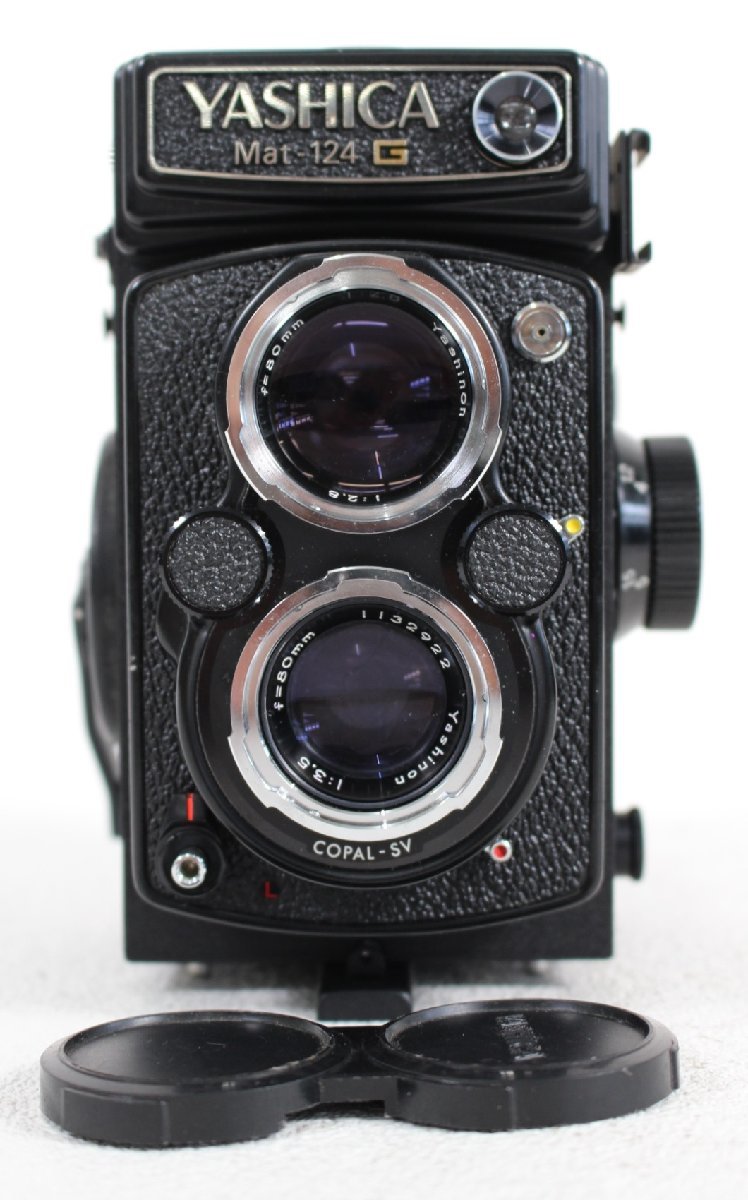 □現状品□ YASHICA ヤシカ MAT-124G 80mm F3.5 二眼レフ フィルム