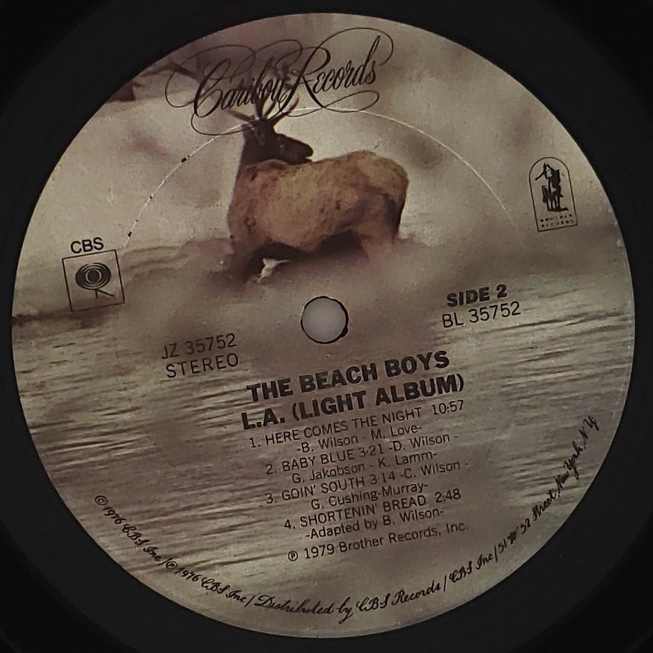良盤屋 P-3410◆LP◆US 輸入盤　Soft Rock, 　ザ・ビーチ・ボーイズ 　The Beach Boys ／ L.A. (Light Album)／1979　　送料480_画像8