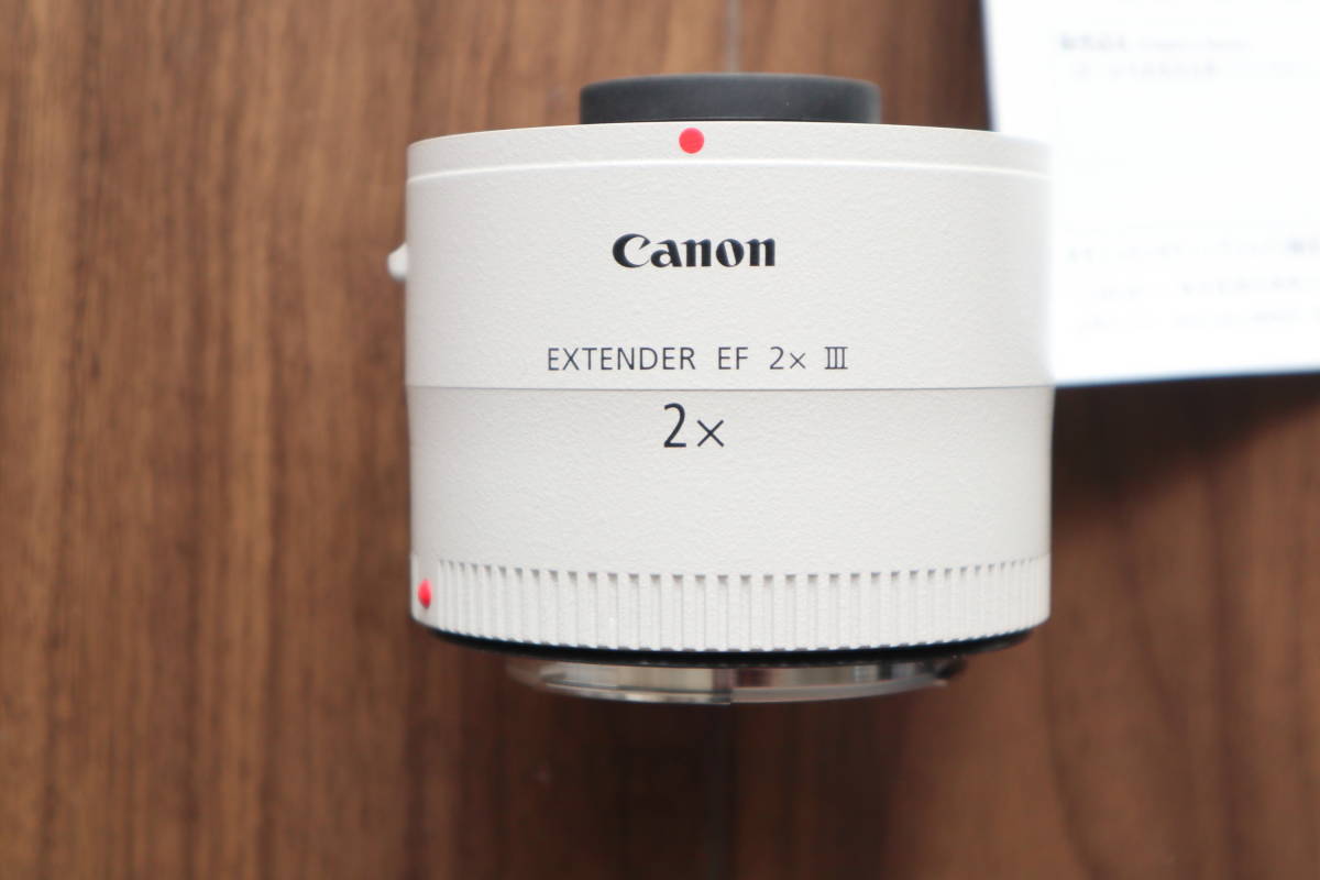Canon キャノン エクステンダー EF 2×III 美品 www.mj-company.co.jp