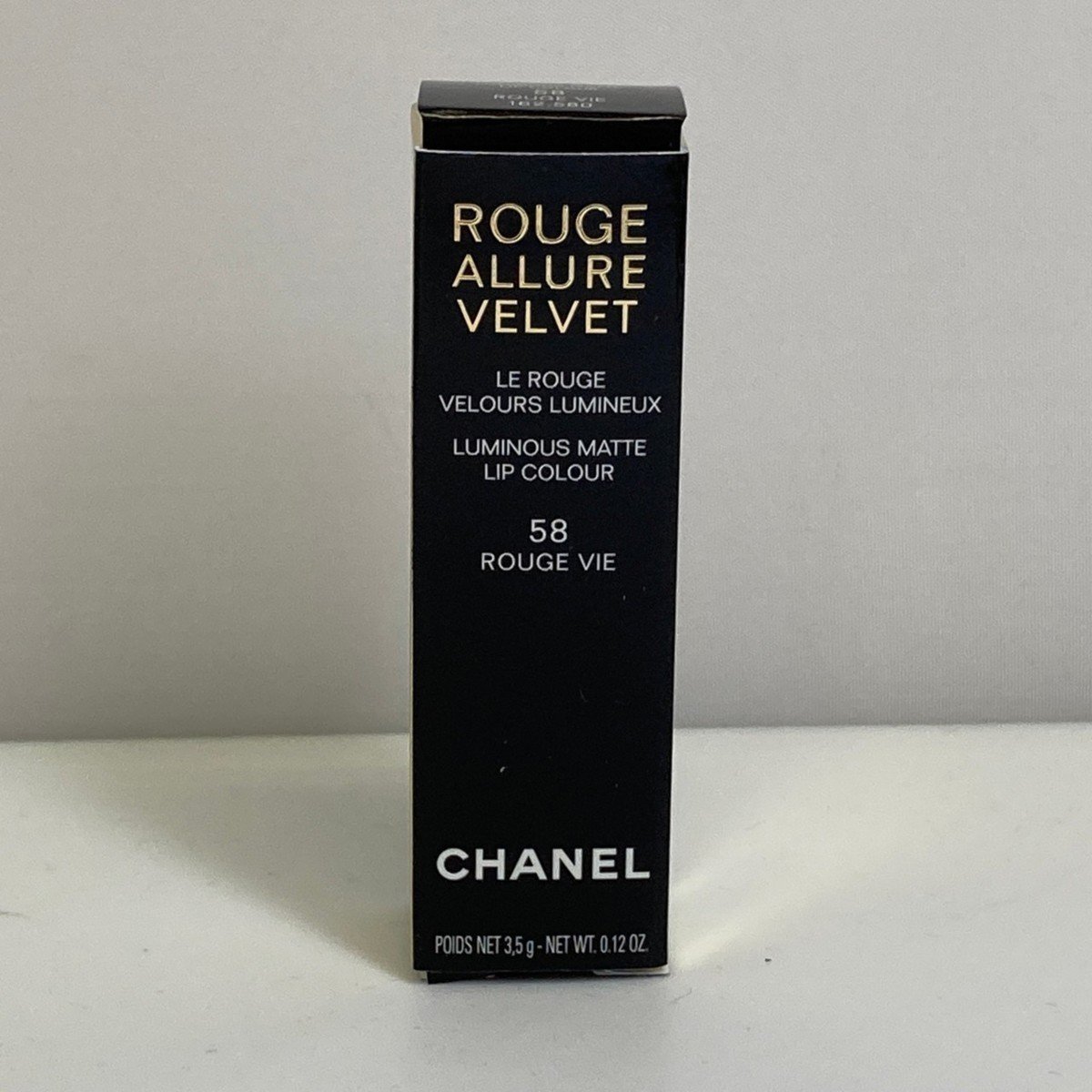 未開封 CHANEL シャネル ROUGE ALLURE VELVET 58 ルージュ ヴィ ルージュ アリュール ヴェルヴェット リップ 口紅 コスメ 化粧品 1269-56_画像2