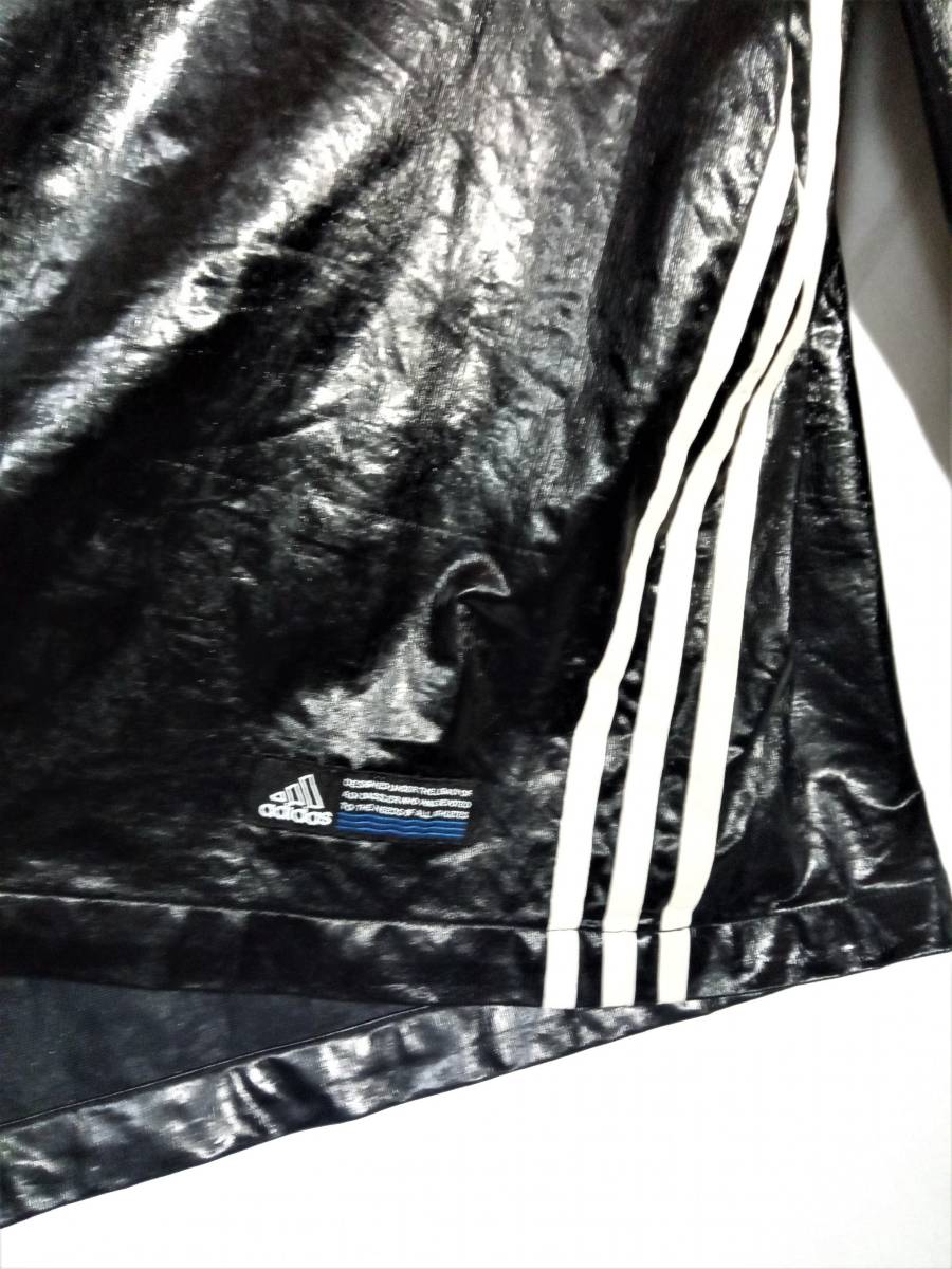 古着 アディダス スチームシャツ Adidas 汗出し ブラック PU