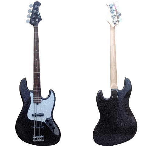 409【Bacchus/バッカス】エレキベース≪BJB-360R-SP-BLK≫◇外観美品