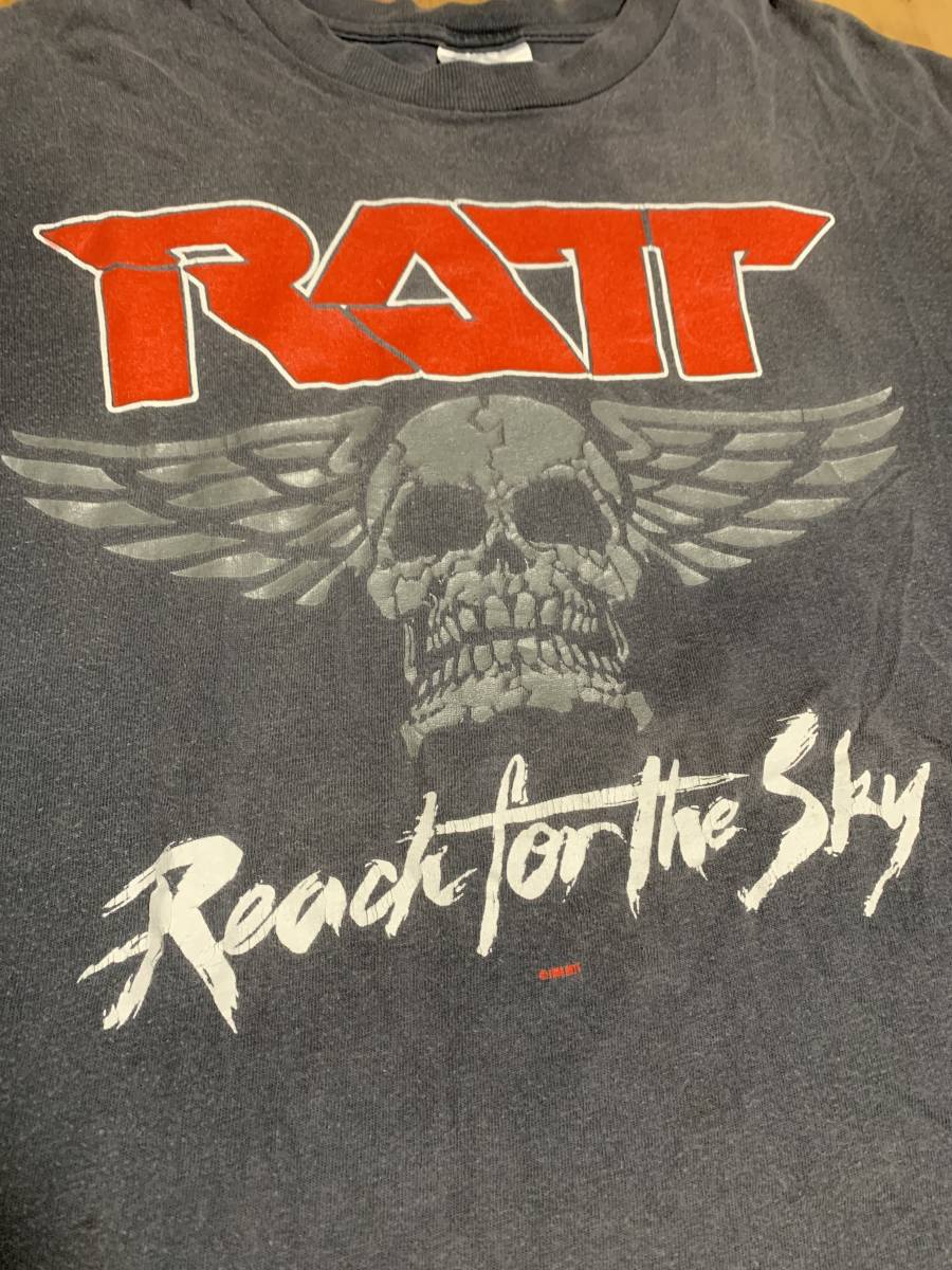 ビンテージ　レア RATT バンドTEE メタリカ　ヘビメタ ロックTシャツ バンドTシャツ