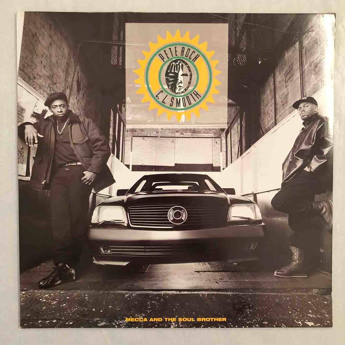 ■1992年 UK盤 オリジナル PETE ROCK & C.L. SMOOTH - Mecca And The Soul Brother 2枚組 12”LP EKT 105 Elektra