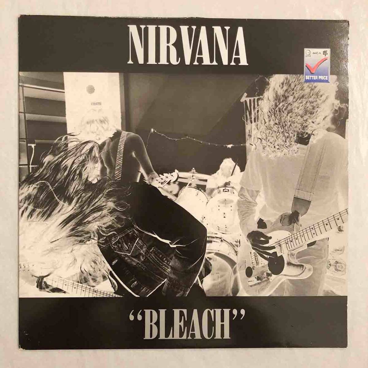 ■1992年 Europe盤 NIRVANA - BLEACH 12’LP GEF-24433 Geffen Records ニルヴァーナ Kurt Cobain_画像1