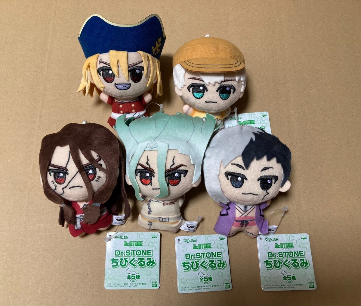 Dr STONE ちびぐるみ 全5種|Yahoo!フリマ(旧PayPayフリマ) Dr STONE ちびぐるみ 全5種|Yahoo!フリマ(旧PayPayフリマ)