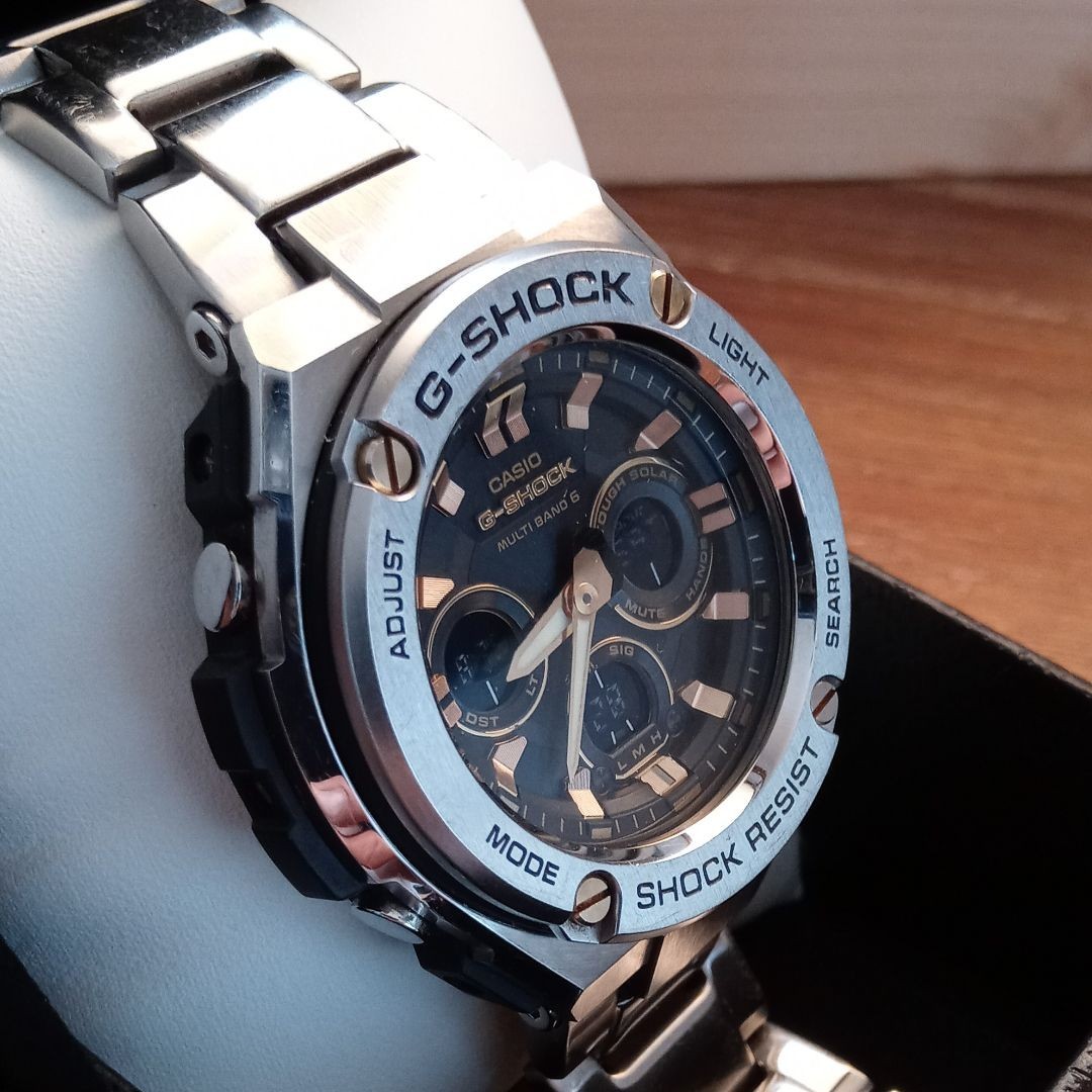 電波ソーラー】G-STEEL「GST-W310D」CASIO G-SHOCK マルチバンド6