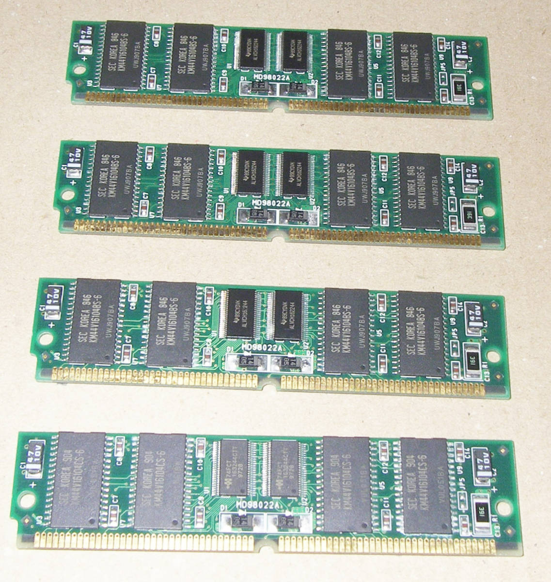 *SEC MD98022A MEMORY 64X4=256MB 72Pin SIMM*OK!!*