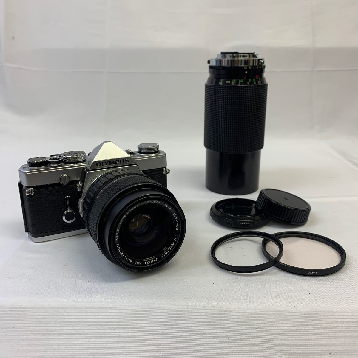 100％安い OLYMPUS om-1 実写済みNikomat レンズ2本付き フィルムカメラ