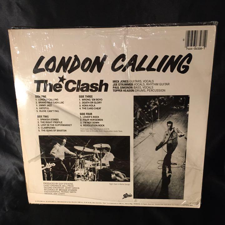 US盤 shrink The Clash LONDON CALLING